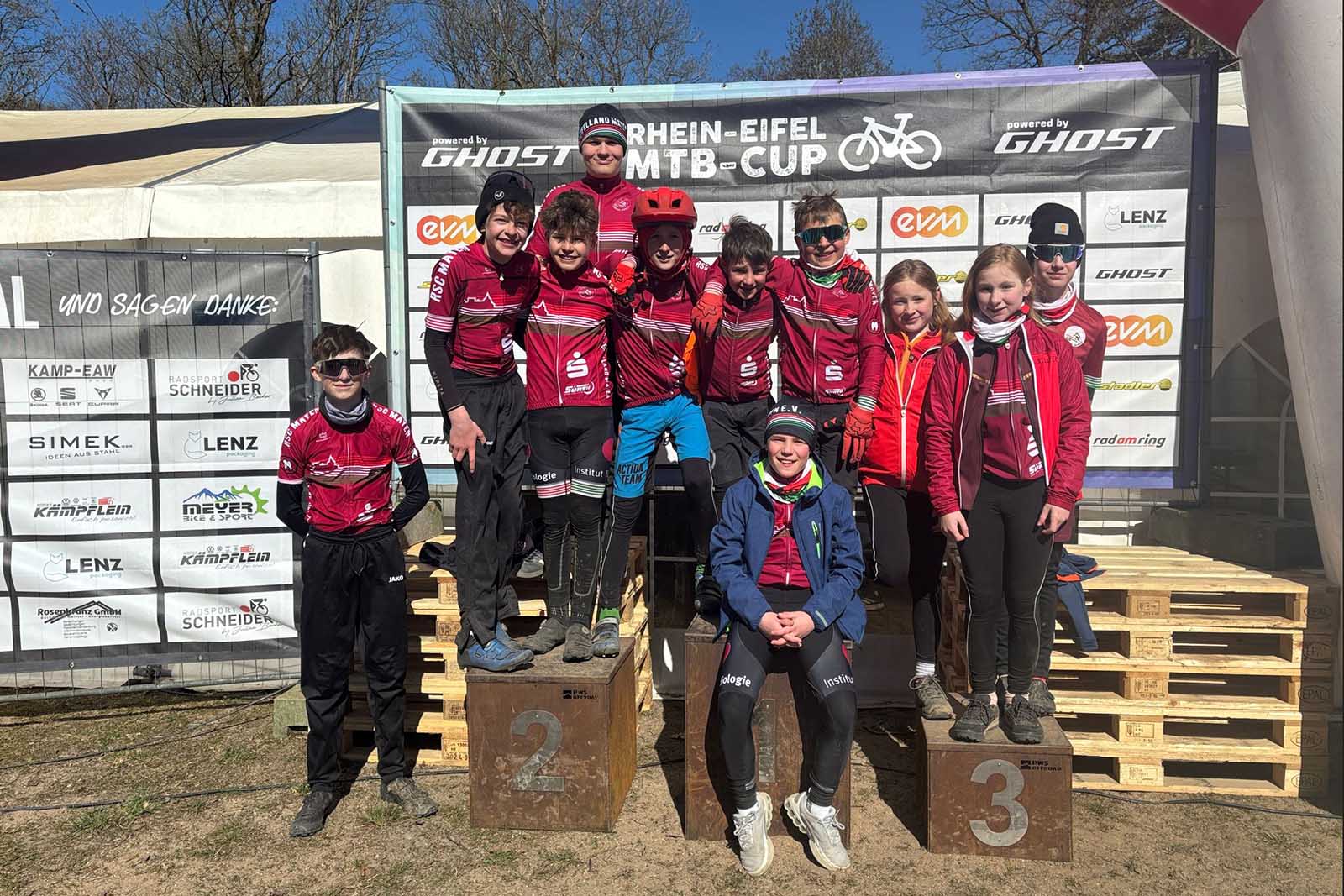 06.04.2025: Die RSC Kids beim Rhein-Eifel-MTB-Cup in Friedewald