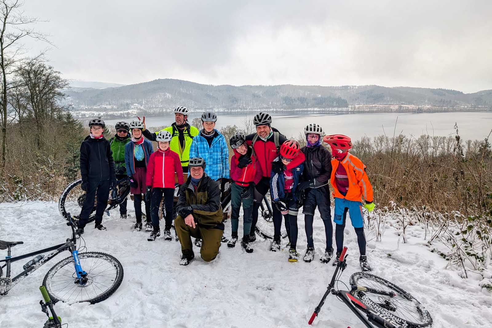 11.01.2025: Kids-Training im Schnee am Laacher See