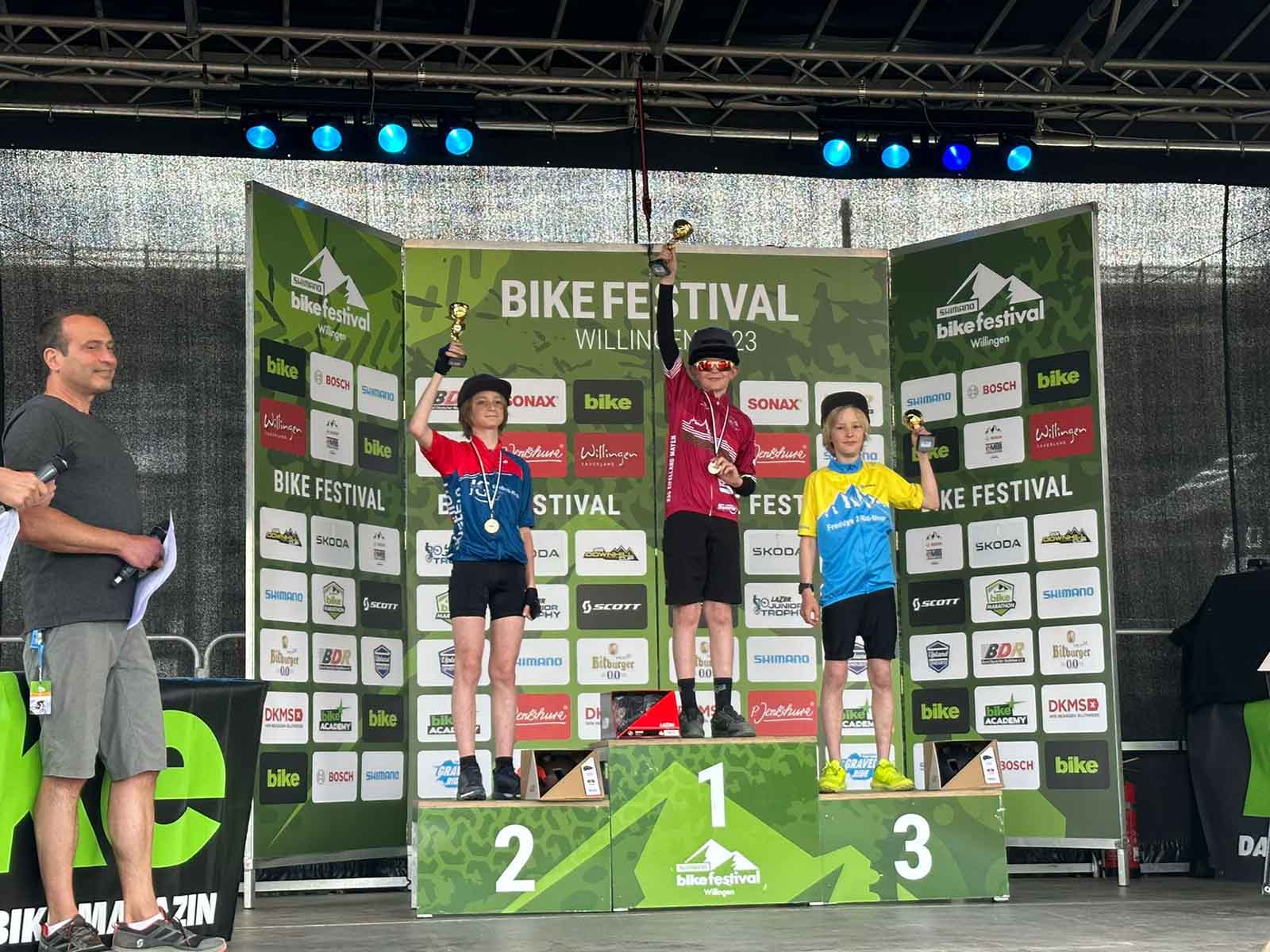 2023.05.27: Lukas Müller gewinnt das U13 Kidsrace beim Bikefestival in Willingen