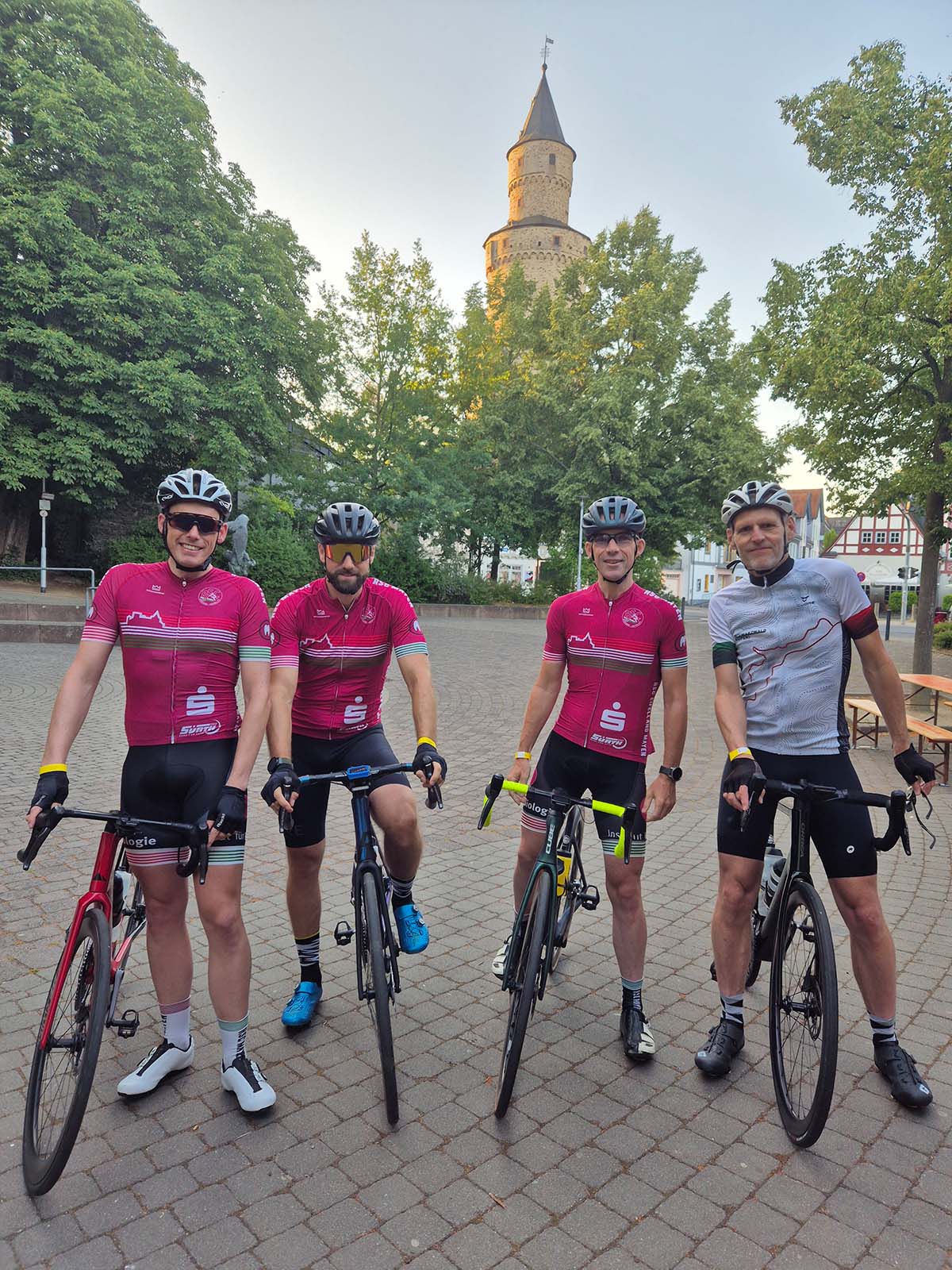 29.06.2025: Eine RSC-Gruppe beim Radmarathon in Idstein