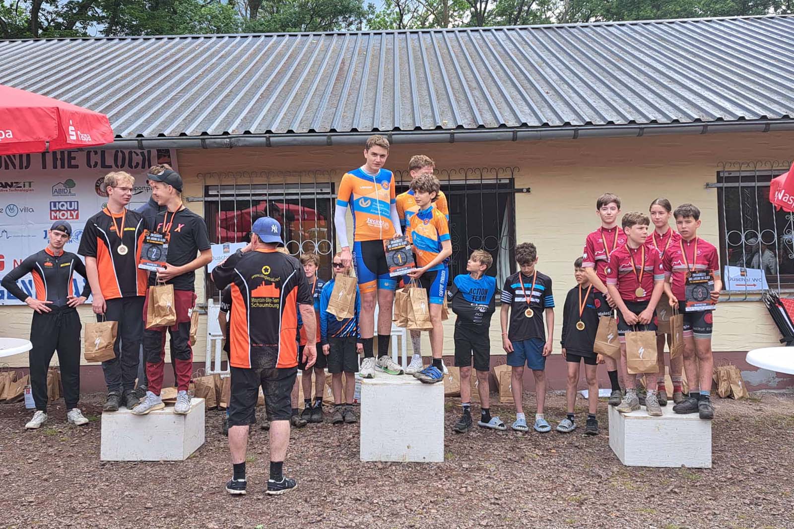 08.06.2025: Die Kids bei "Bike around the clock" in Schaumburg