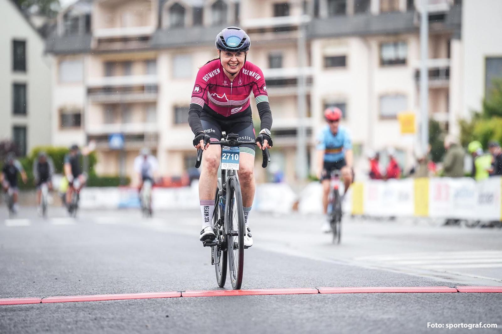 25.05.2025: Daria Potapczuk beim Schleck-Gran-Fondo in Luxemburg