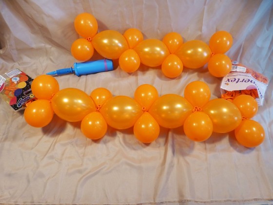 панно из воздушных шаров LINK-O-LOON - фото инструкция