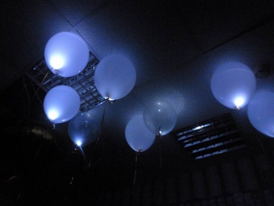 Использование светодиодной подсветки воздушных шаров (светодиоды)