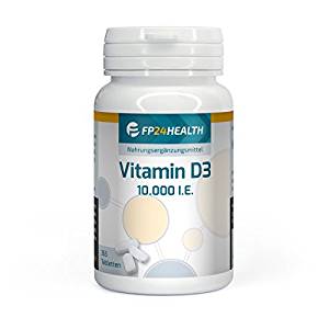 FP24 Health Vitamin D3 Depot - 10.000 I.E. - 365 Tabletten