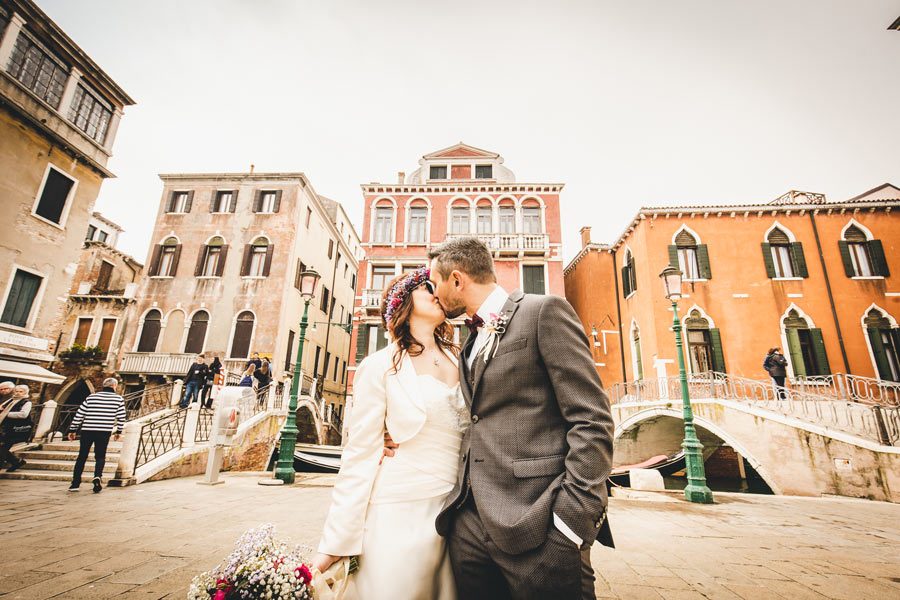 Elegante Matrimonio Intimo a Venezia
