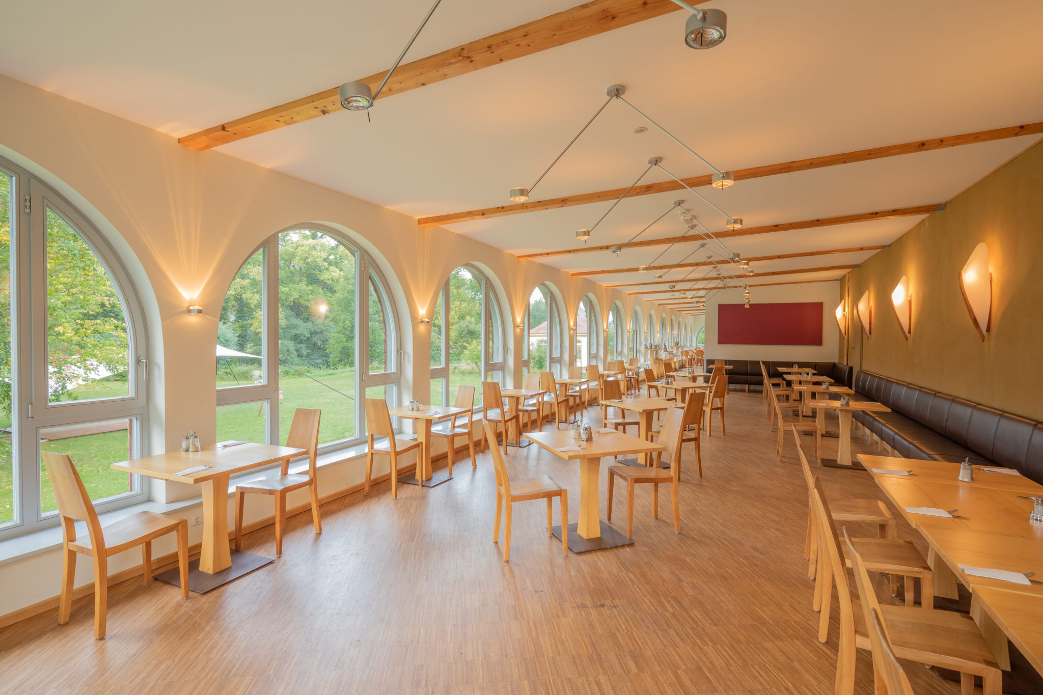 Frühstück im Wintergarten