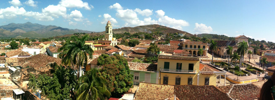 vue panoramique de Trinidad