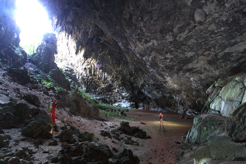 Entrée de Cueva Infierno ph.Michel