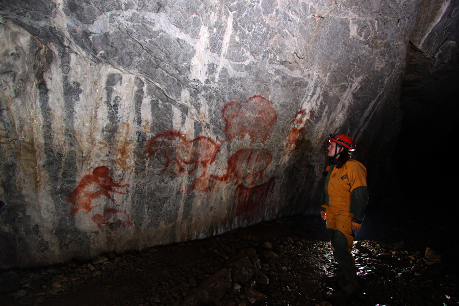 Kapova Cave: painting