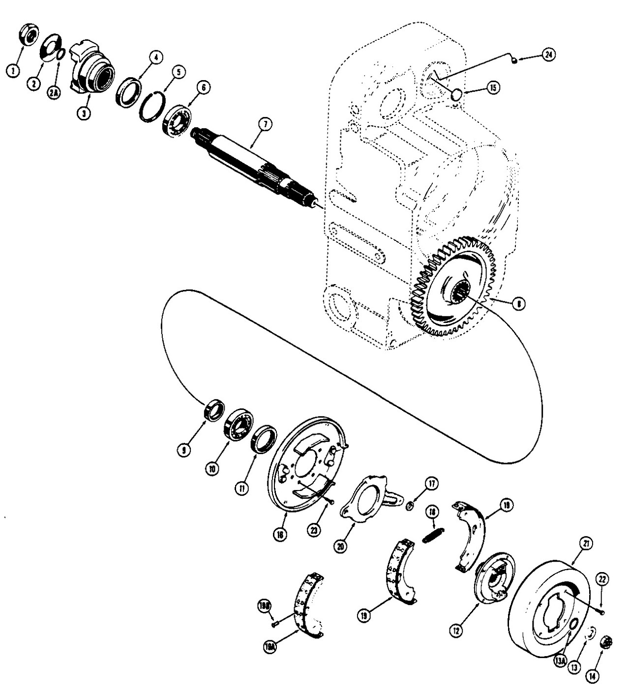 case dozer parking brake location case dozer parking brake location