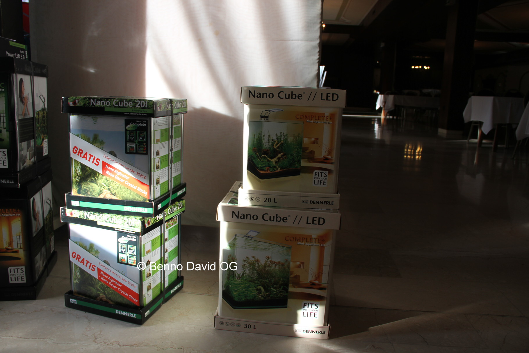 Dennele Cubes mit LED