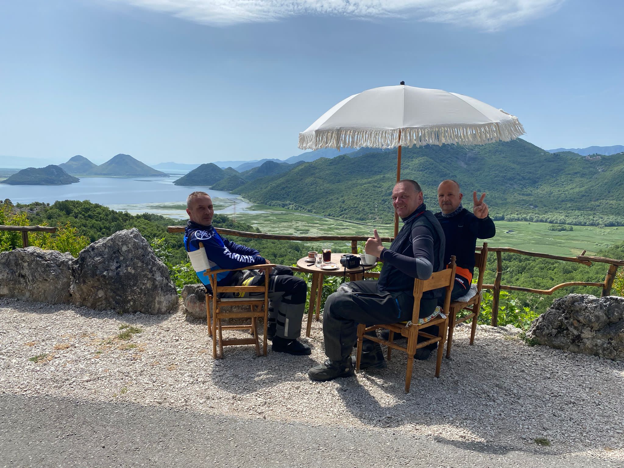 Balkan-Tour, Skutarisee auf der Seite von Montenegro