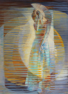 Ondes - 100x73 cm - Acrylique sur toile