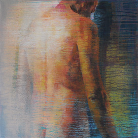 Dos - 80x80 cm - Acrylique sur toile