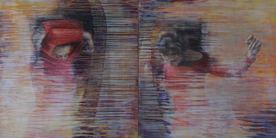 Almées - 80x160 cm - Acrylique sur toile