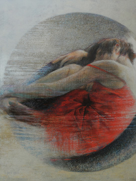 Bulle - 81x60 cm - Acrylique sur toile