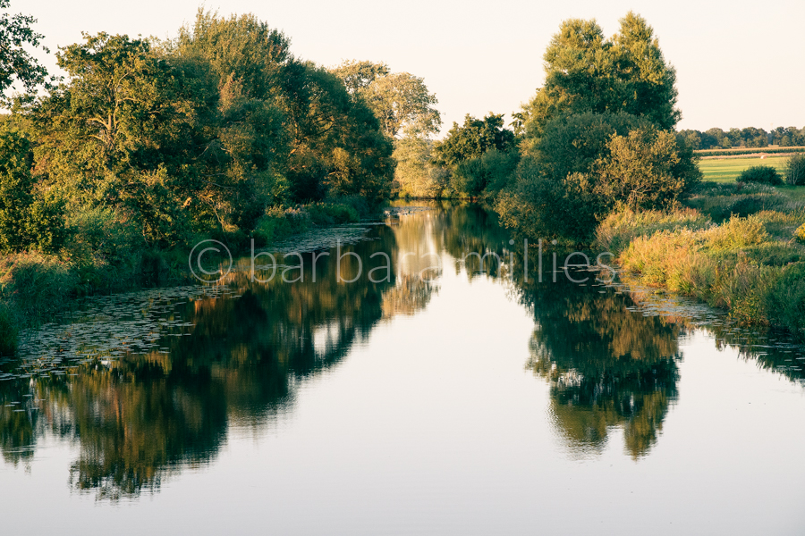 Abends an der Pionierbrücke