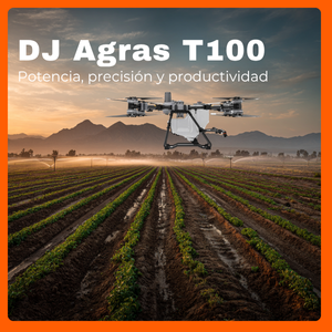 DJI Agras T100: potencia, precisión y productividad para el campo moderno