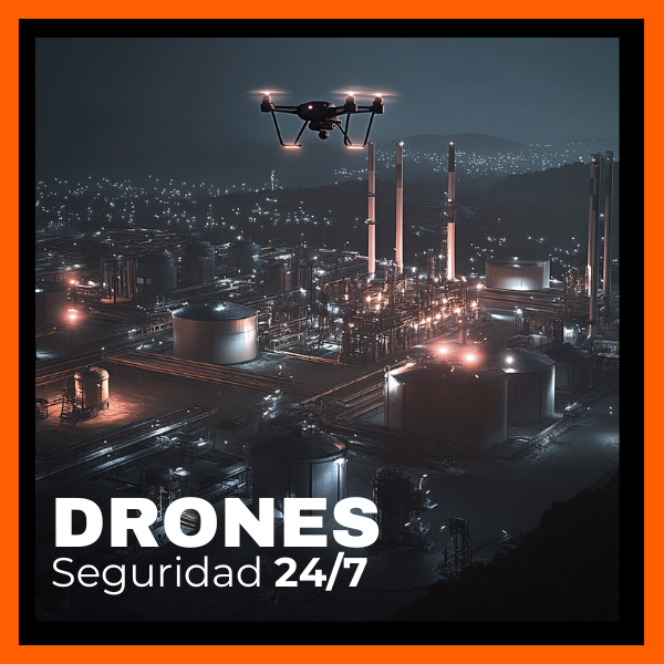 Seguridad 24/7: cómo los drones están redefiniendo la vigilancia en zonas críticas