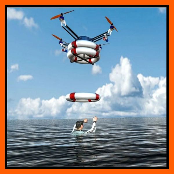 La revolución de la vigilancia y el rescate con drones en zonas acuáticas