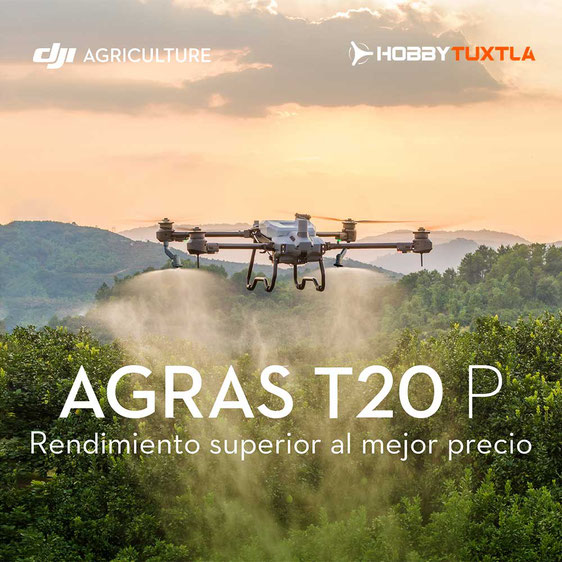 DJI AGRAS T20P Una solucion para la agricultura fumigacion y aspersion al mejor precio Mexico
