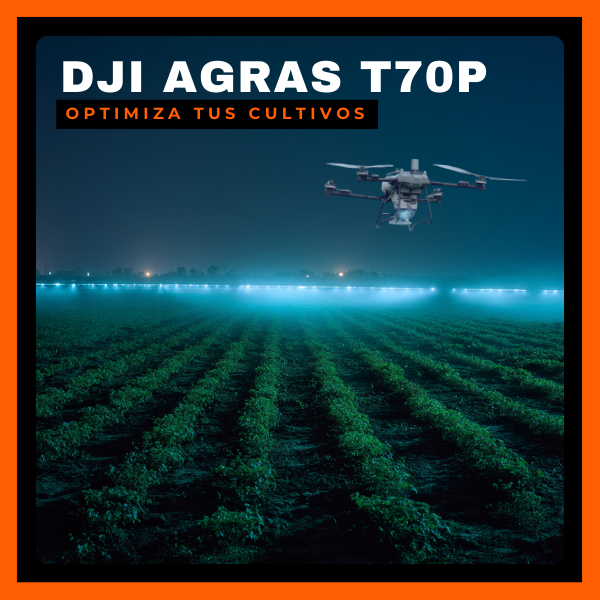Todo lo que necesitas saber sobre el DJI Agras T70P y cómo optimiza tu cultivo