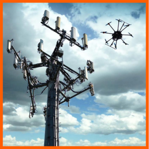Ahorra tiempo y costos en la inspección de torres celulares con drones