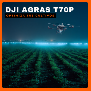 Todo lo que necesitas saber sobre el DJI Agras T70P y cómo optimiza tu cultivo