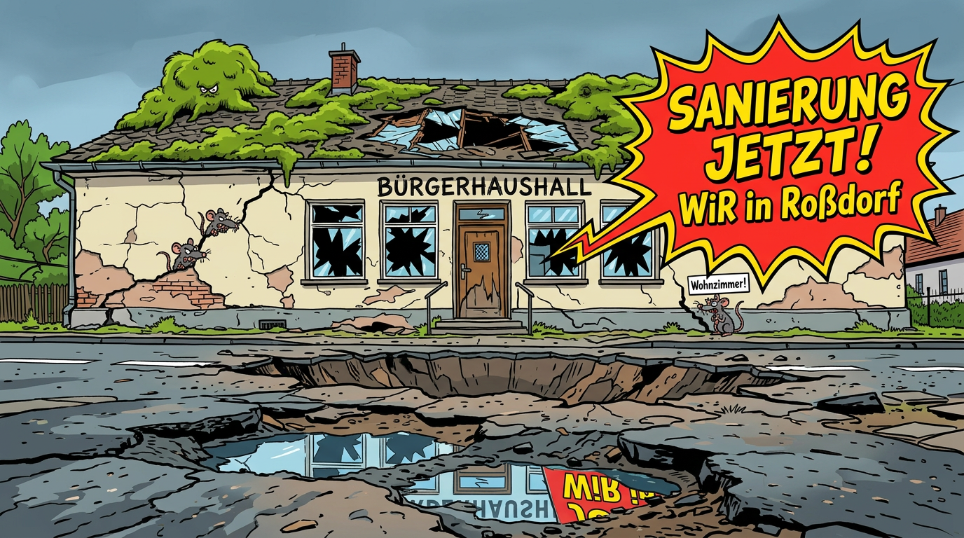 Roßdorfs Haushalt 2026 priorisiert dringende Sanierungen – WiR begrüßen den Kurswechsel!