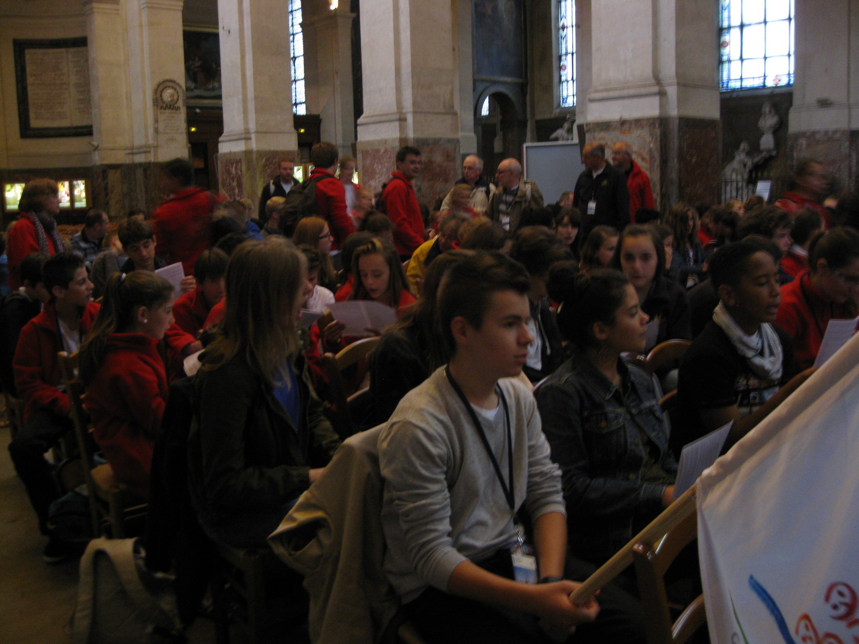 Prières pour la paix à Saint Roch