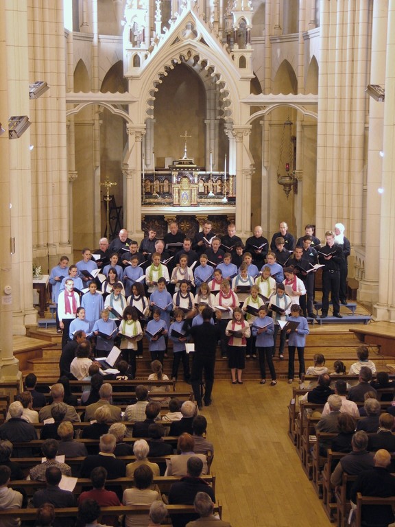 Concert à Cesson-sévigné avec les Petits chanteurs de la Cité (Angers)