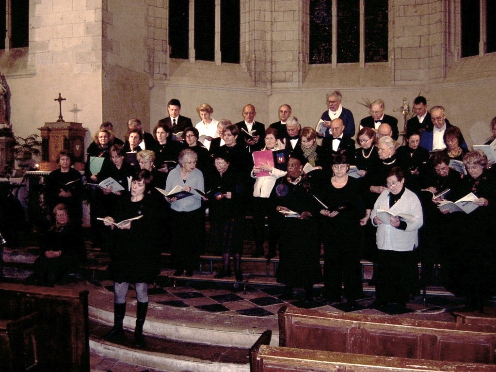 La Chorale Plantagenêt à l'Eglise