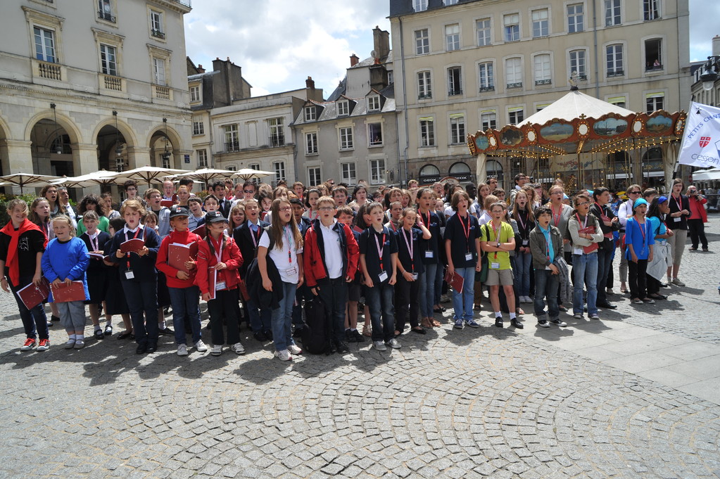 700 choristes réunis