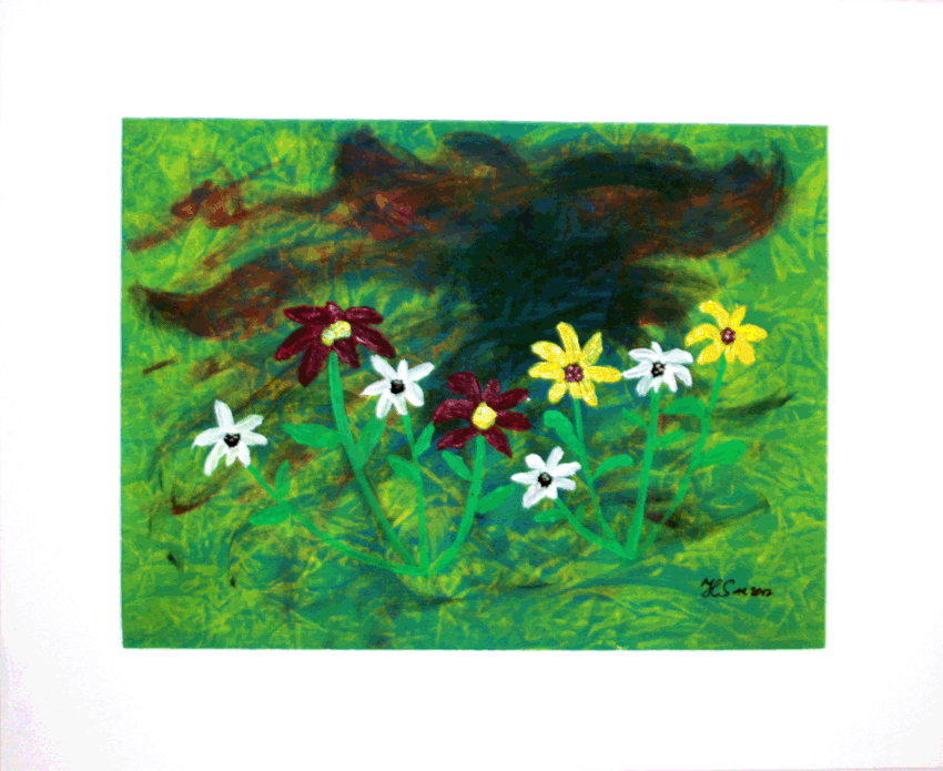 Nr.:65 Margeriten / 42x34 / 