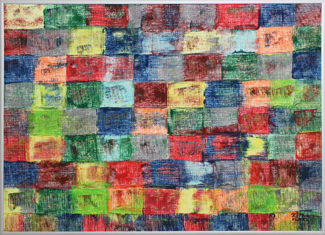 Nr.:237 356 Farben / Acryl auf Papier / 70x50