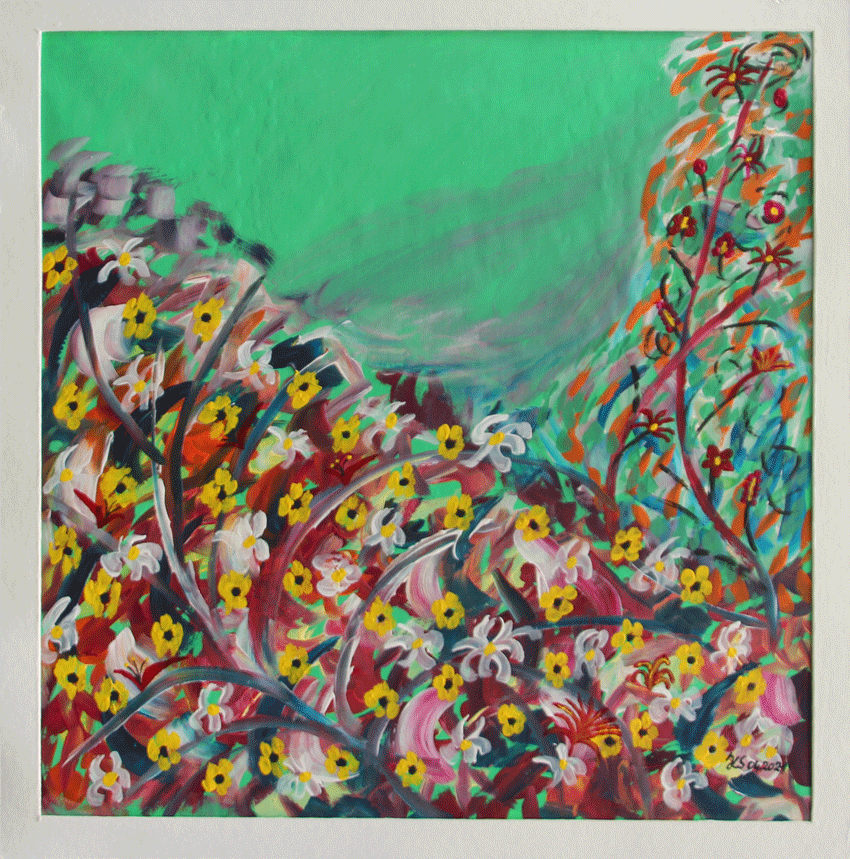 Nr.:169 Blumen / 57x57 / 