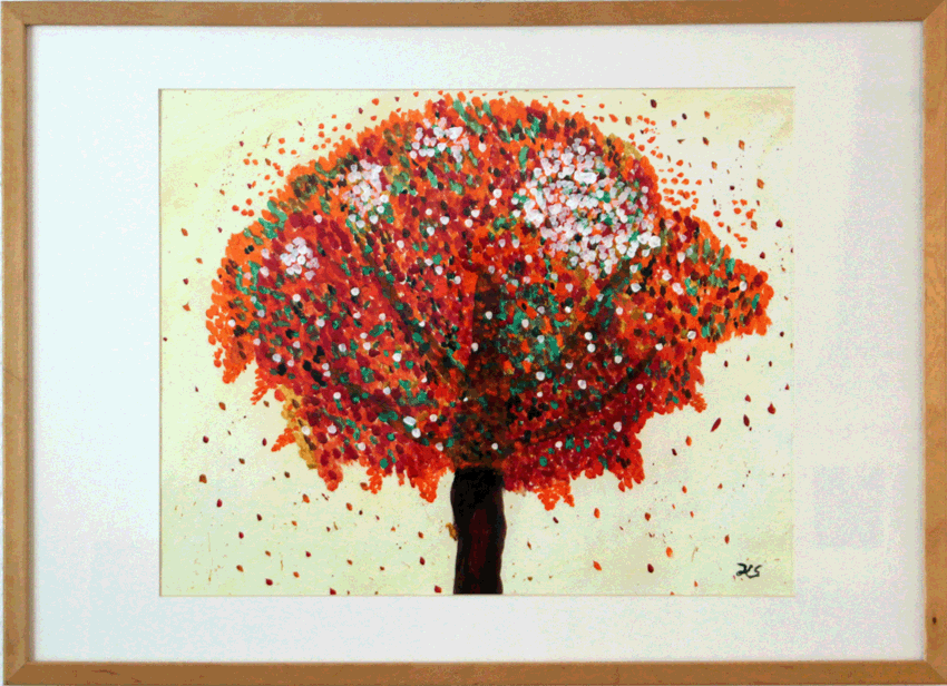 Nr.:31 Herbstbaum / 73x53 /