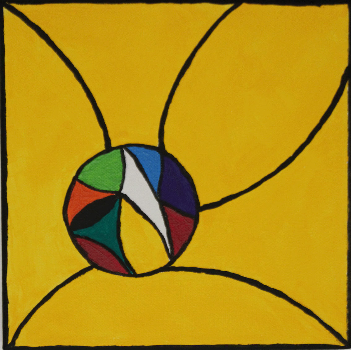 Nr.:203 ohne Titel / 20x20 / 