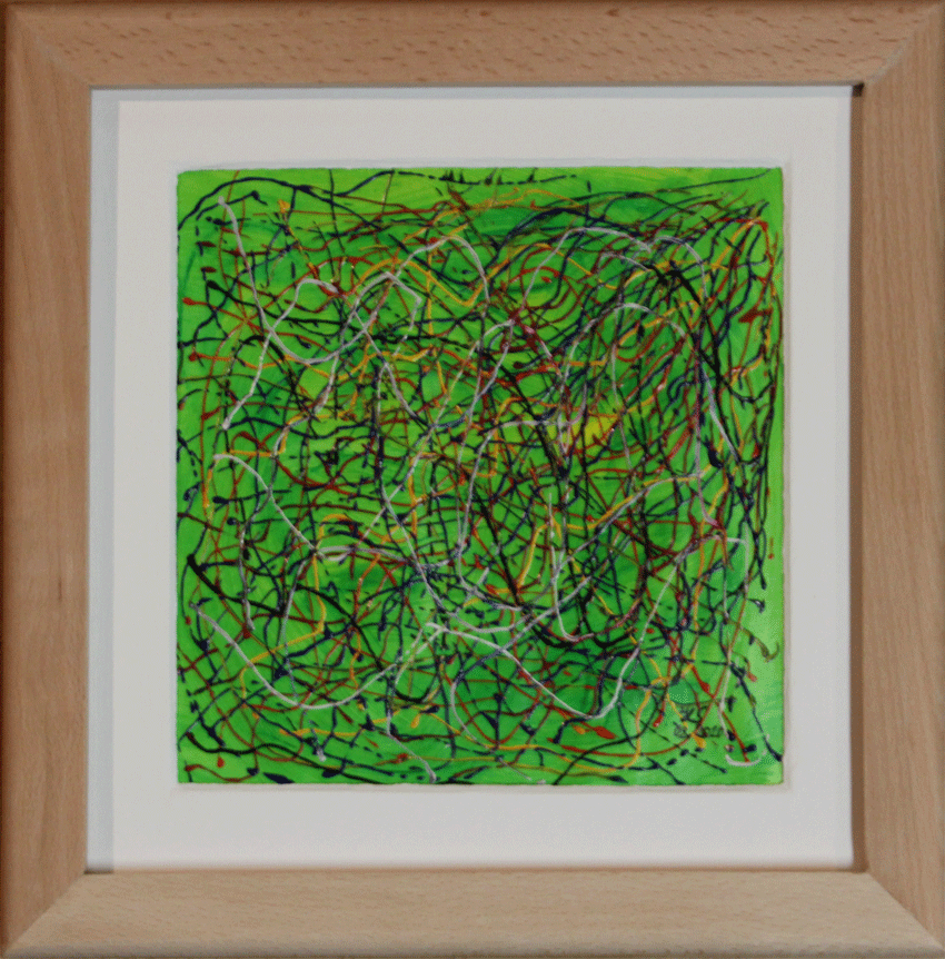 Nr.:128 ohne Titel /28x28 / 