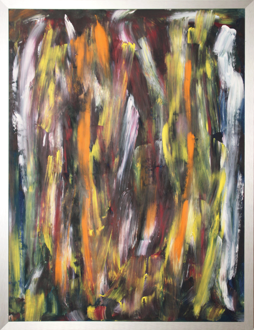 Nr.:261 ohne Titel / Acryl auf Papier / 68x80