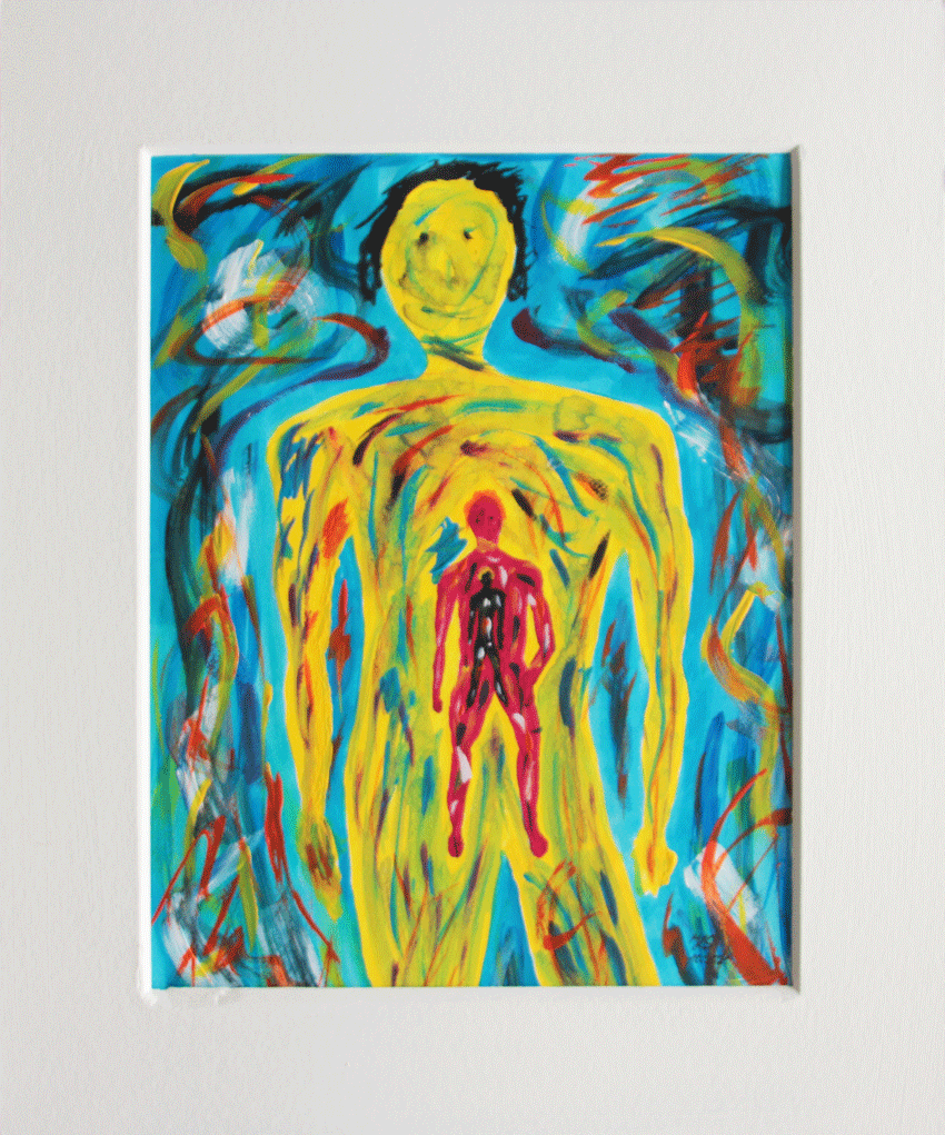 Nr.:189 Wer bin ich /50x60 / 