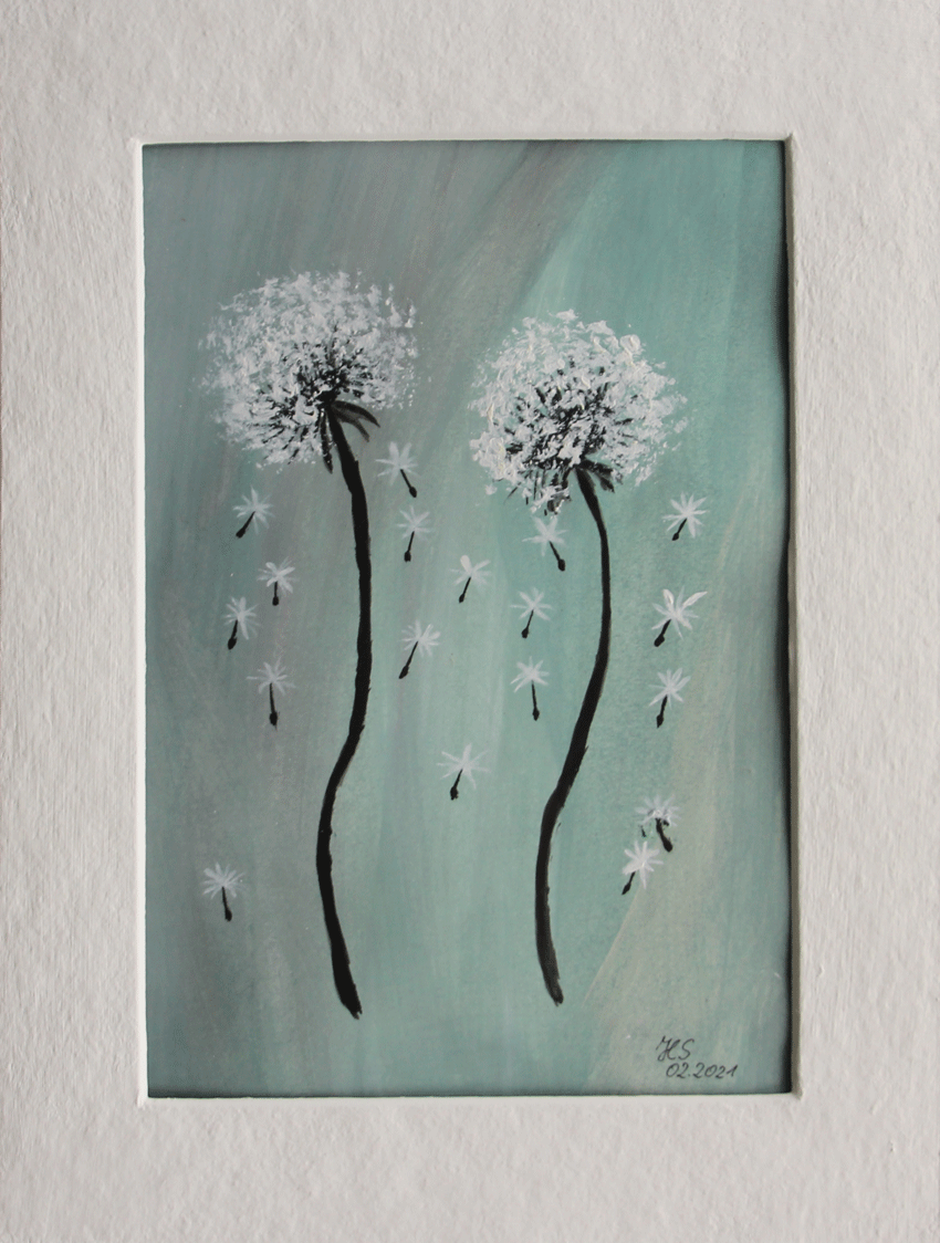 Nr.:163 Pusteblumen / 29x40 / verkauft