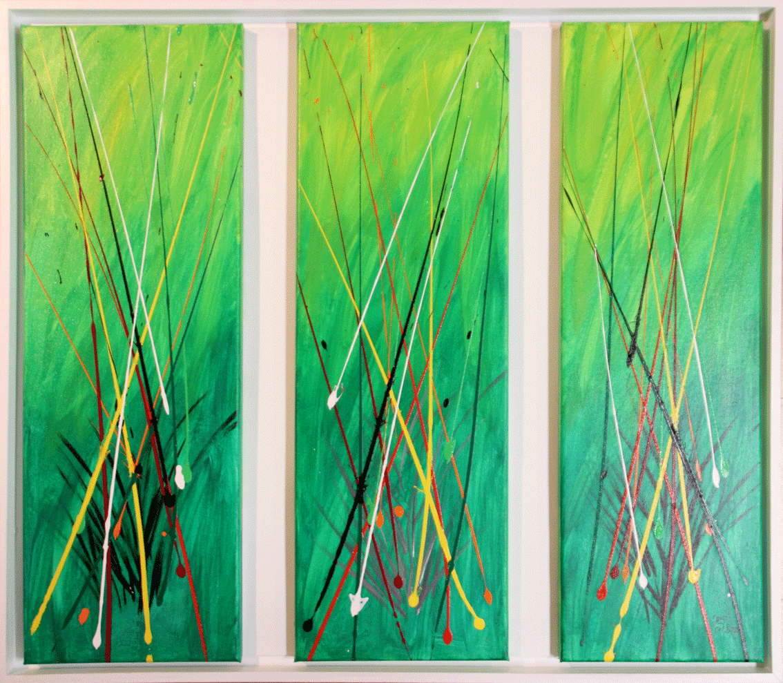 Nr.: 125 Frühlingsimpression / 74x64 / verkauft