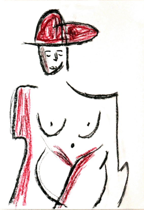 Nr.:13 Frau / 27x42 / 