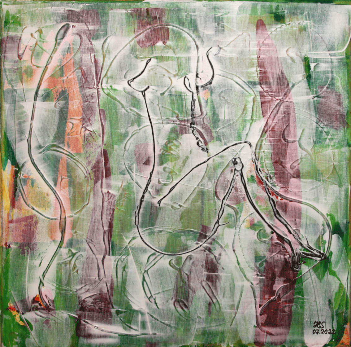 Nr.:213 Akt /50x50 /