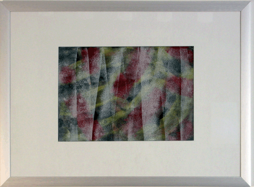 Nr.:16 Farbspiel gerollt / 75x55 / 