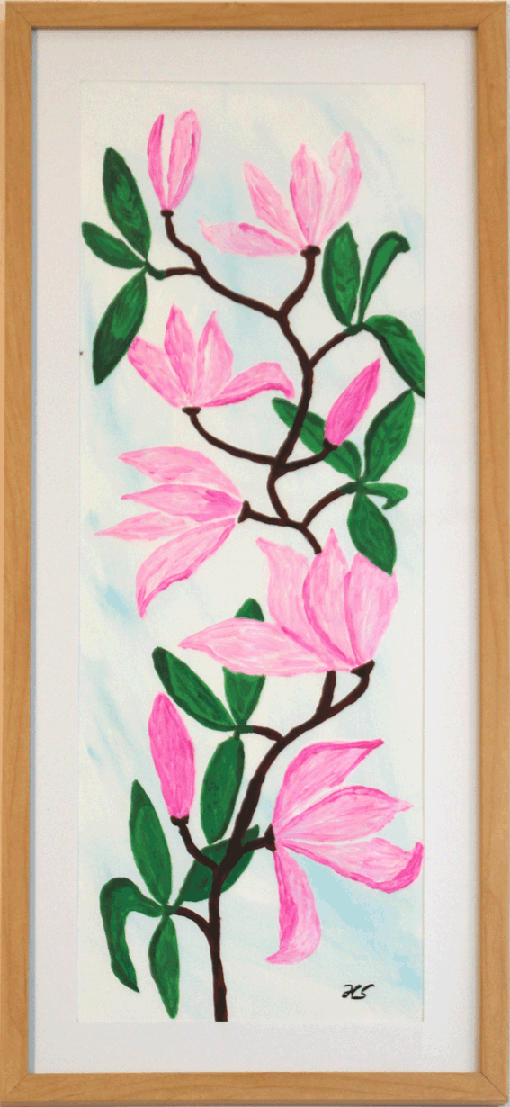 Nr.:10 Magnolie / 31x71 /