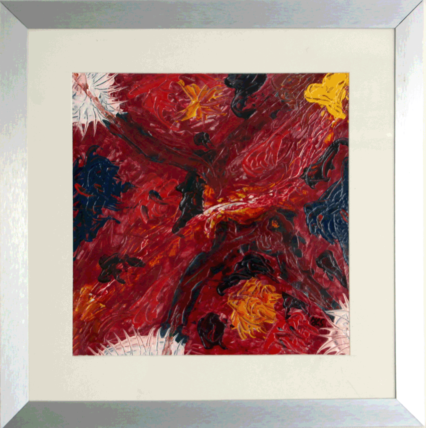Nr.:35 Unterwelt / 45x45 / 
