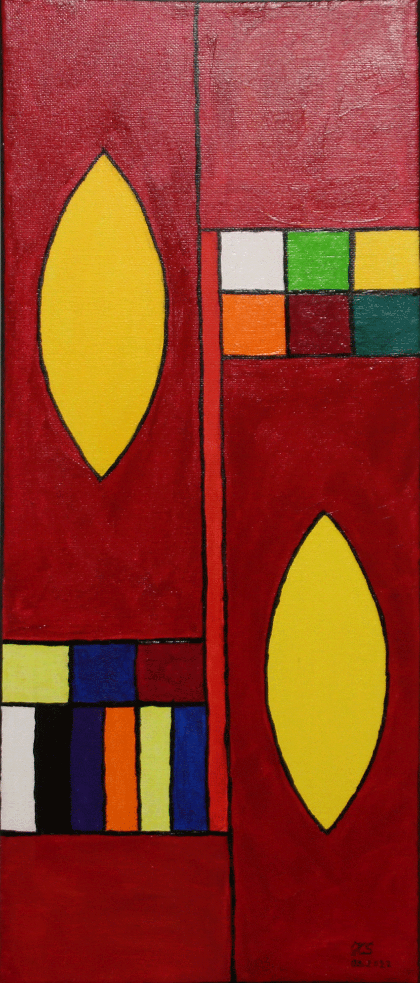 Nr.:208 ohne Titel / 20x50 /